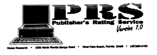 PRS PUBLISHER'S RATING SERVICE logo