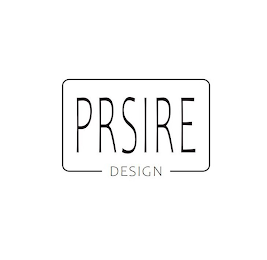 PRSIRE DESIGN logo