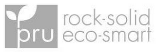 PRU ROCK·SOLID ECO·SMART logo