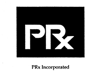 PRX INCORPORATED logo