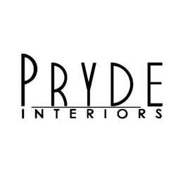 PRYDE INTERIORS logo