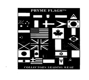 PRYME FLAGS COLLECTORS TRADING WEAR logo