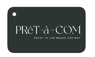 PRÊT-À-COM READY TO USE BRAND CONTENT logo
