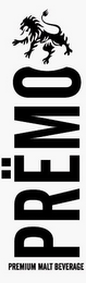 PRËMO PREMIUM MALT BEVERAGE logo