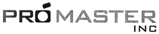 PRÓMASTER INC logo