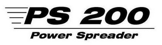 PS 200 POWER SPREADER logo