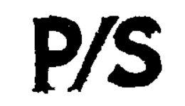 P/S logo
