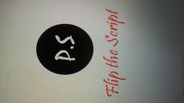 P.S FLIP THE SCRIPT logo