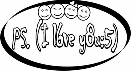 PS. (I L6VE Y8U:5) logo