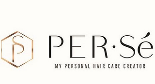 PS PER · SÉ MY PERSONAL HAIR CARE CREATOR logo
