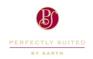 PS PERFECTLY SUITED BY GARTH logo