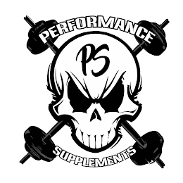 PS PERFORMANCE SUPPLEMENTS logo