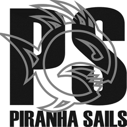 PS PIRANHA SAILS logo