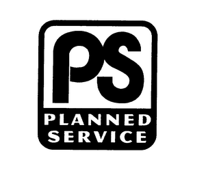 PS PLANNED SERVICE logo