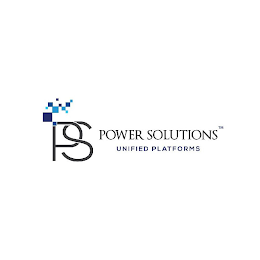 PS POWER SOLUTIONS UNIFIED PLATFORMS logo