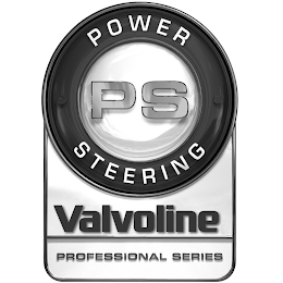 PS POWER STEERING VALVOLINE PROFESSIONAL SERIES logo
