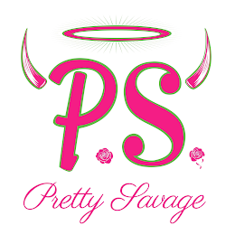 PS PRETTY SAVAGE logo