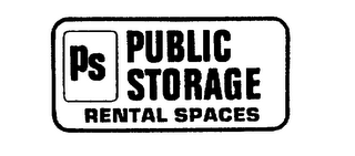 PS PUBLIC STORAGE RENTAL SPACES logo