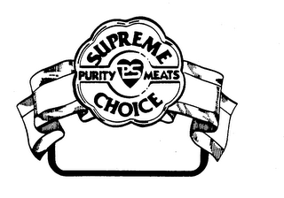 PS PURITY MEATS SUPREME CHOICE