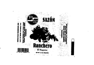 P&S SAZON RANCHERO logo