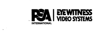 PSA INTERNATIONAL EYEWITNESS VIDEO SYSTEMS logo
