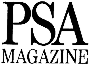 PSA MAGAZINE logo