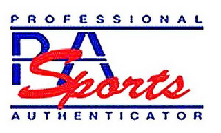 PSA PROFESSIONAL SPORTS AUTHENTICATOR logo