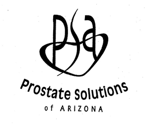 PSA PROSTATE SOLUTIONS OF ARIZONA logo