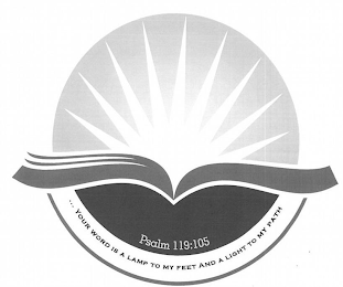 PSALM 119:105 ...YOUR WORD IS A LAMP TO MY FEET AND A LIGHT TO MY PATH logo