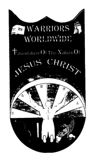 PSALM 1:3 ISAIAH 54:17 WARRIORS WORLDWIDE FOUNDATION OF THE NATION OF JESUS CHRIST HALLELUJAH logo
