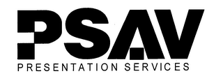 PSAV PRESENTATION SERVICES logo