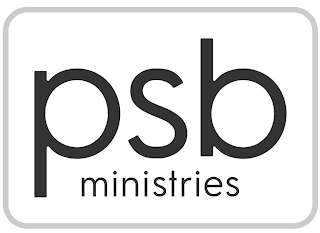PSB MINISTRIES logo