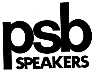 PSB SPEAKERS logo