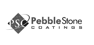 PSC PEBBLESTONE COATINGS logo