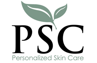 PSC PERSONALIZED SKIN CARE logo