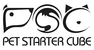 PSC PET STARTER CUBE logo