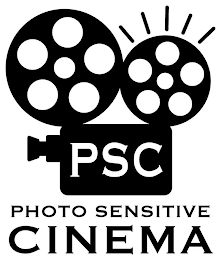 PSC PHOTO SENSITIVE CINEMA logo