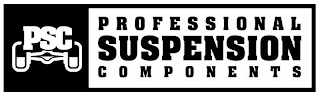 PSC PROFESSIONAL SUSPENSION COMPONENTS logo