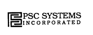PSC SYSTEMS INCORPORATED logo