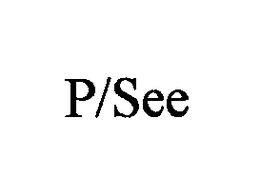 P/SEE logo