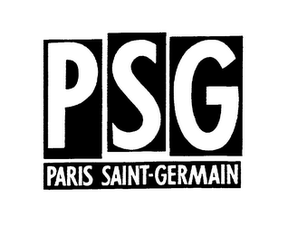 PSG PARIS SAINT-GERMAIN logo