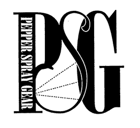 PSG PEPPER SPRAY GEAR logo