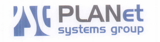 PSG PLANET SYSTEMS GROUP logo