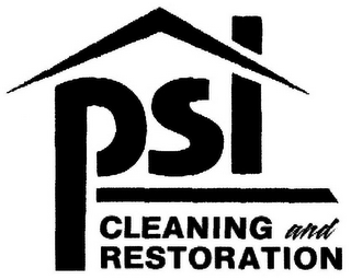 PSI CLEANING AND RESTORATION logo