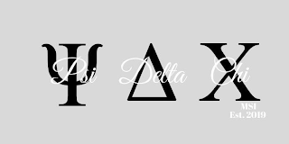 PSI DELTA CHI MSI EST. 2019 logo