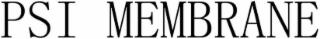 PSI MEMBRANE logo
