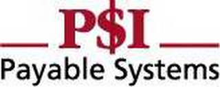 PSI PAYABLE SYSTEMS logo