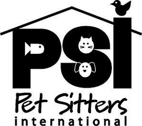 PSI PET SITTERS INTERNATIONAL logo