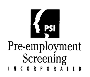 PSI PRE-EMPLOYMENT SCREENING INCORPORATED logo
