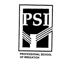 PSI PROFESSIONAL SCHOOL OF IRRIGATION